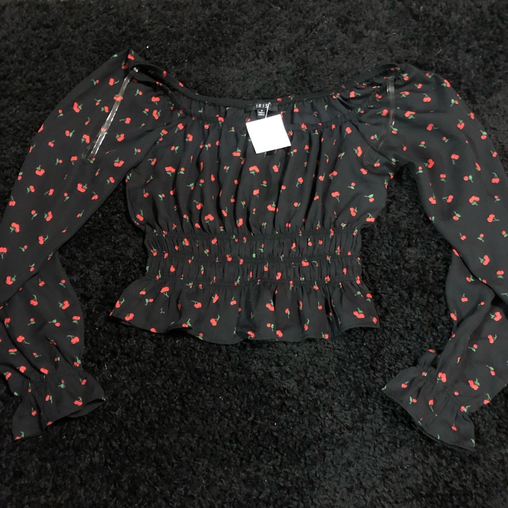 iris off shoulder top